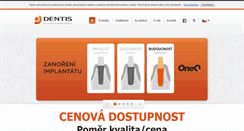Desktop Screenshot of dentis-implant.com